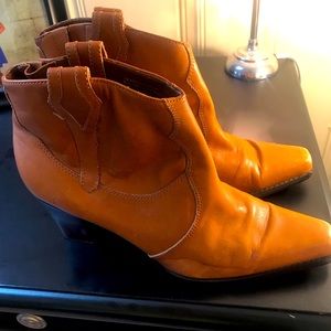 Coldwater Creek Leather Ankle Boots